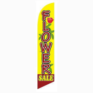 Flower Sale Feather Flag