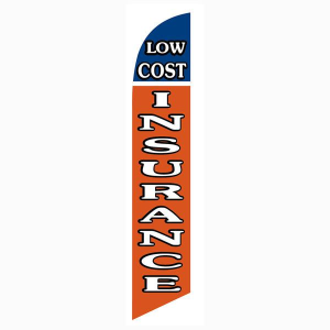 Low Cost Insurance Feather Flag