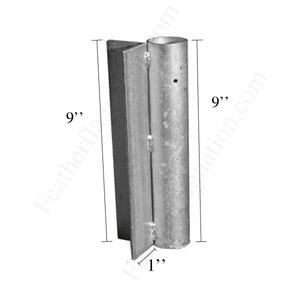 Straight Pole Mount Specs For Feather Banner Flag Pole Kit