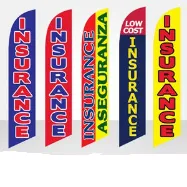 insurance feather flags